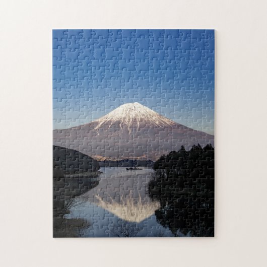 Mt Fuji Photo ジグソーパズル (縦)