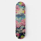 Mt.FUJI&SAKURA Skateboard Art – Japanese Spirit スケートボード (正面)
