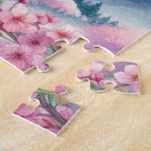 Mt. Fuji & Sakura – Spring Puzzle ジグソーパズル (側面)