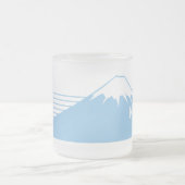 Mt.Fuji seen from southwest. フロストグラスマグカップ (中央)