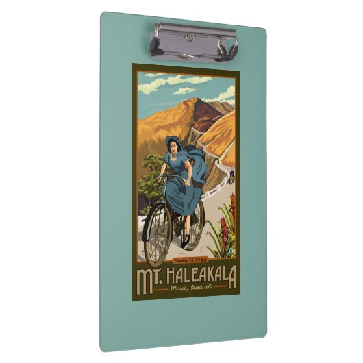 Mt. Haleakalaの自転車はハワイに乗ります クリップボード (右)