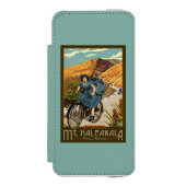 Mt. Haleakalaの自転車はハワイに乗ります Incipio iPhoneウォレットケース (フォリオ 正面)
