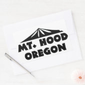 Mt. Hood Oregonステッカー 長方形シール (封筒)