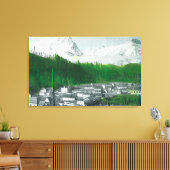 Mt IndexとMt Persisの表示 キャンバスプリント (インサイチュ (リビング))