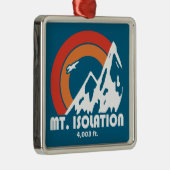 Mt. Isolation New Hampshire Sun Eagle メタルオーナメント (右)