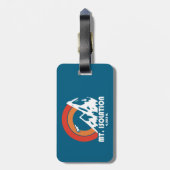 Mt. Isolation New Hampshire Sun Eagle ラゲッジタグ (裏面縦)