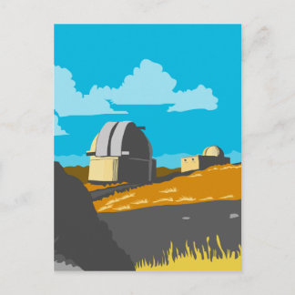 Mt John Observatory Lake Tekapo WPA ポストカード