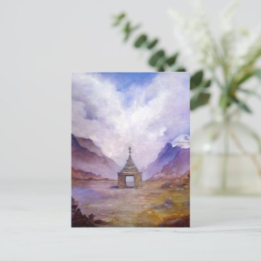 Mt Kailashはがき ポストカード (スタンド正面)