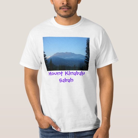 Mt Kinabaluのティー Tシャツ (正面)