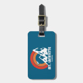 Mt. Lafayette New Hampshire Sun Eagle ラゲッジタグ (正面縦)