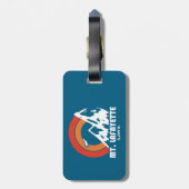 Mt. Lafayette New Hampshire Sun Eagle ラゲッジタグ (裏面縦)