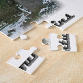 Mt. LeConte GSMの写真の芸術の上 ジグソーパズル (側面)