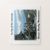 Mt. LeConte GSMの写真の芸術の上 ジグソーパズル (縦)