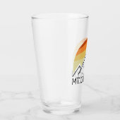 Mt. Lincoln New Hampshire Retro タンブラーグラス (右)