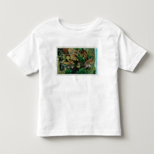 Mt. LoweMtの傾斜。 Lowe、カリフォルニア トドラーTシャツ (正面)
