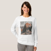 Mt. McClellan及びループ旅行旅行ポスター Tシャツ (正面フル)