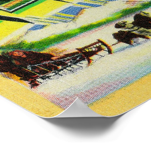 Mt. McKinley, Alaska - Large Letter Scenes ポスター (角)