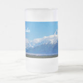 Mt McKinley Frosted Glass 威厳のある Beer Mug フロストグラスビールジョッキ (中央)