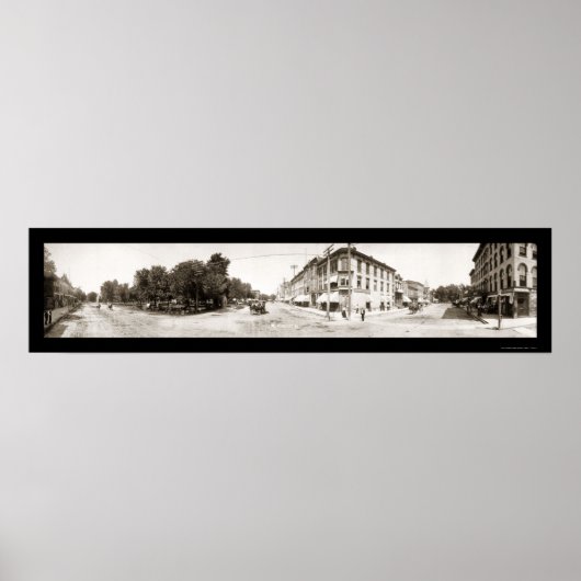 Mt Pleasant, IA写真1907 ポスター (正面)