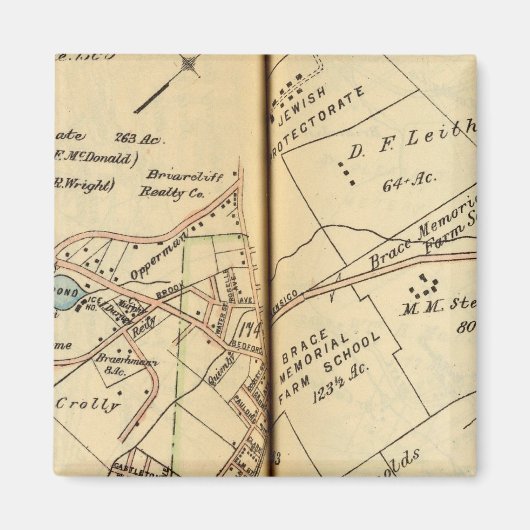 Mt. Pleasant, New York 3 マグネット (正面)