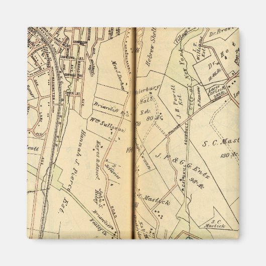 Mt. Pleasant, New York 3 マグネット (正面)