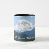 Mt. Rainer、ワシントン州 マグカップ (中央)