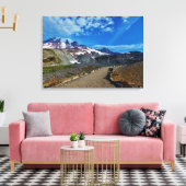 Mt. Rainierストレッチされたキャンバス印刷 キャンバスプリント (インサイチュ (リビング))