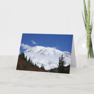Mt Rainierノートカード シーズンカード