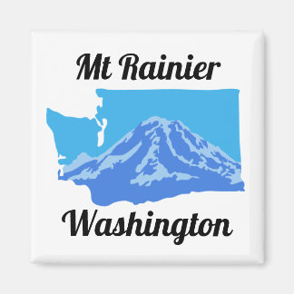 Mt Rainierマグネット – カラー マグネット