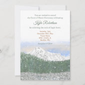 Mt. Rainier, Eagle Scout, Court of Honor Ceremony 招待状 (正面)