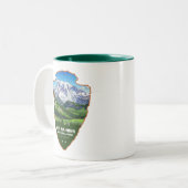 Mt. Rainier National Park Arrowhead ツートーンマグカップ (正面左)
