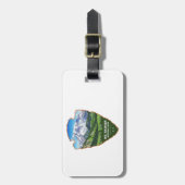Mt. Rainier National Park Arrowhead ラゲッジタグ (正面縦)