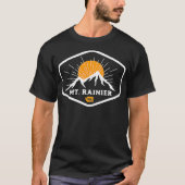 Mt Rainier National Park Washington - Mt Rainier P Tシャツ (正面)