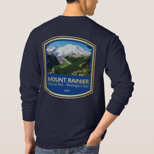 Mt Rainier NP (PF1) Tシャツ (裏面)