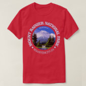 Mt Rainier NP Tシャツ (デザイン正面)