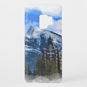 Mt Rundle and Famous Hotel, Banff, Alta，カナダ Case-Mate Samsung Galaxy S9ケース