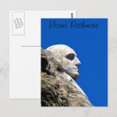 Mt Rushmoreはがき ポストカード (正面/裏面)