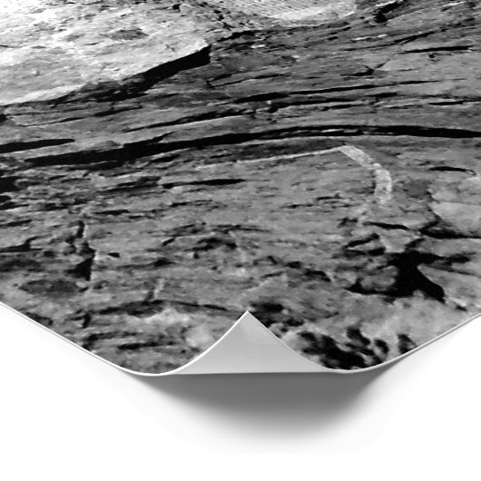 MT Rushmoreポスター/ BW ポスター (角)