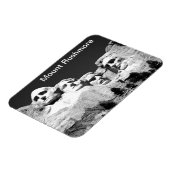 Mt Rushmoreマグネット(BW) マグネット (左側)