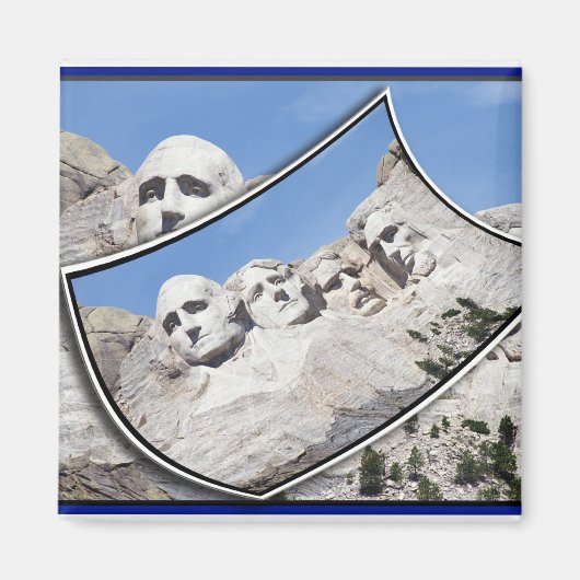 MT Rushmore – 名勝はがきカール マグネット (正面)