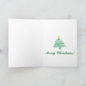 MT SANTA -マッサージセラピストクリスマスサンタ シーズンカード (内部)