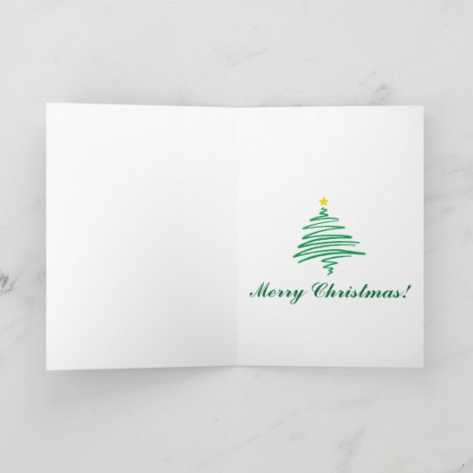 MT SANTA -マッサージセラピストクリスマスサンタ シーズンカード (内部)