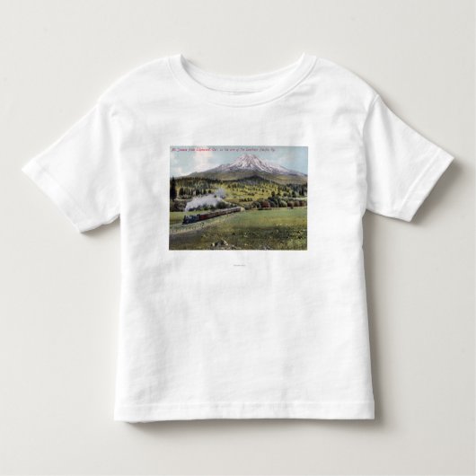 Mt. Shastaおよび南太平洋の柵 トドラーTシャツ (正面)