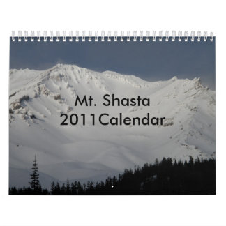 Mt. Shasta 2011Calendar カレンダー