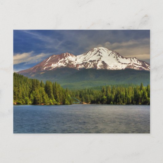 MT SHASTA FROM LAKE SISKIYOU ポストカード (正面)