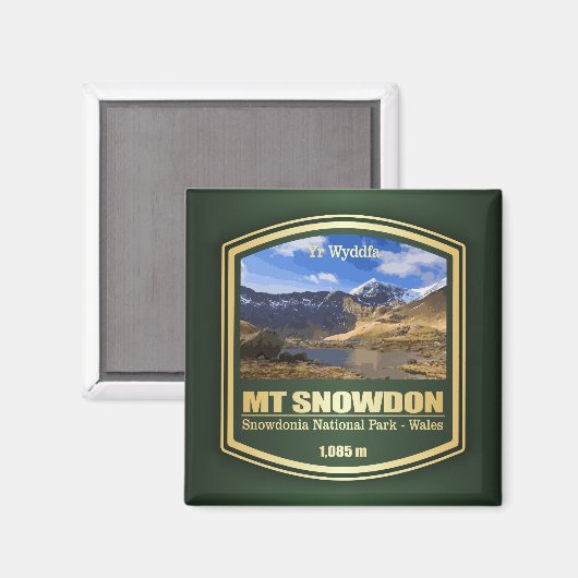 Mt Snowdon(PF) マグネット (正面/裏面)