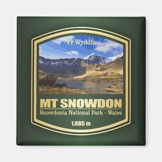 Mt Snowdon(PF) マグネット (正面)