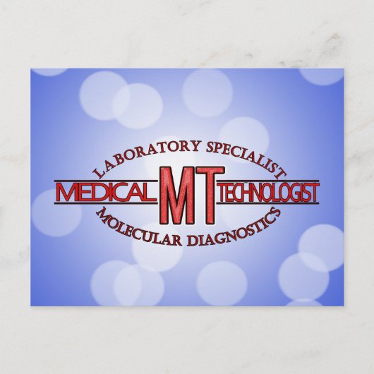 MT SPECIALIST MOLECULAR DIAGNOSTICSメディカルテック ポストカード (正面)