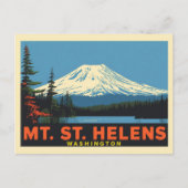 Mt. St. Helens Washington ポストカード (正面)