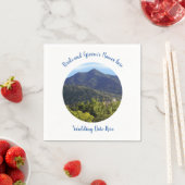 Mt Tamalpaisカスタマイズ可能なナプキン スタンダードカクテルナプキン (インサイチュ)